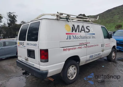 2012 Ford Econoline E250 Van z USA, uszkodzony, nr VIN 1FTNE2EW8CDA53333